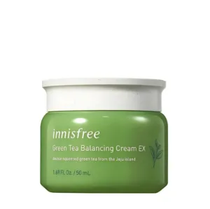 Innisfree EX Jeju Island Green Tea Moisturizing Cream Green Tea Balancing Cream